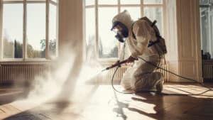 Desinfizierung und Geruchsneutralisierung einer Wohnung